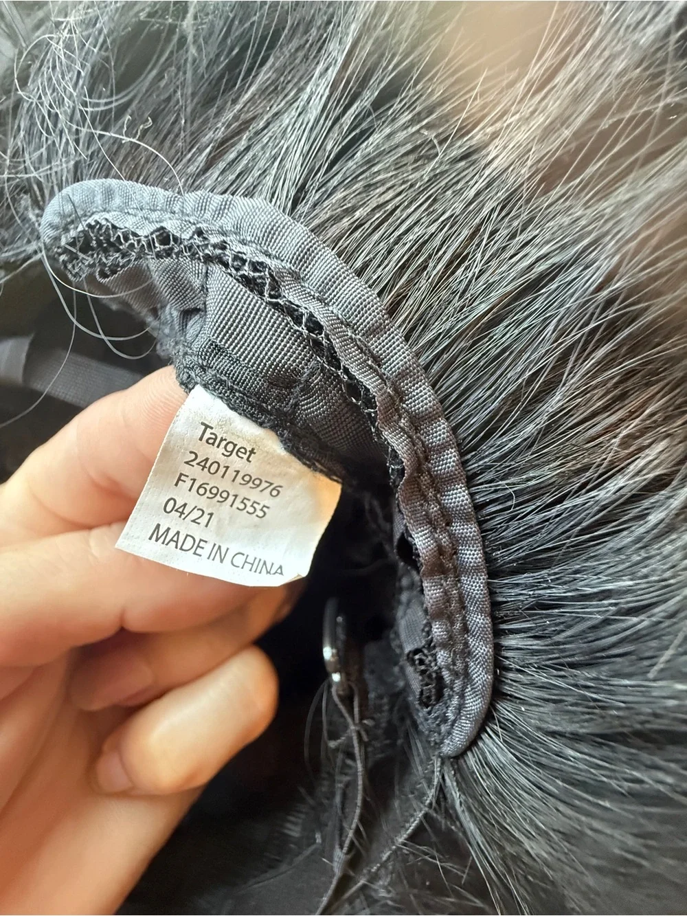 Black Wig Long Curly Wavy Costume Cosplay Halloween Daily Wear ~26